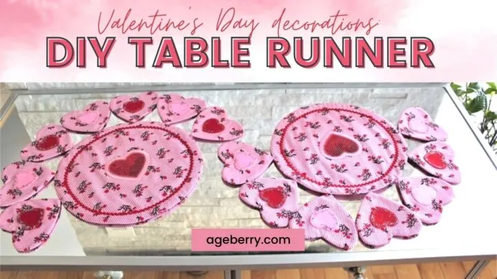 Valentine’s day decorations - a romantic DIY centerpiece for tables
