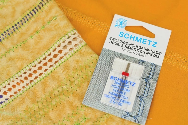 hemstitch twin needle