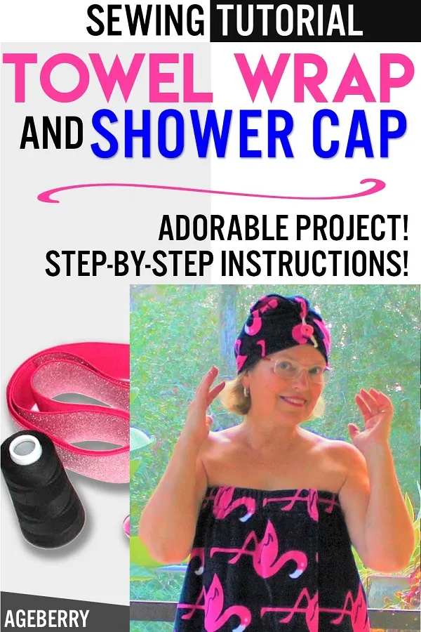 How to make a towel wrap plus a head wrap pattern