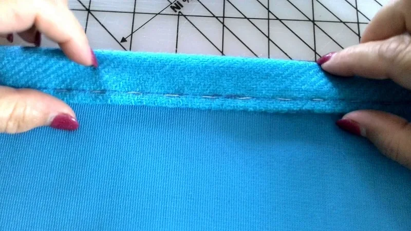 How to sew a blind hem