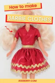 DIY Barbie doll clothes patterns