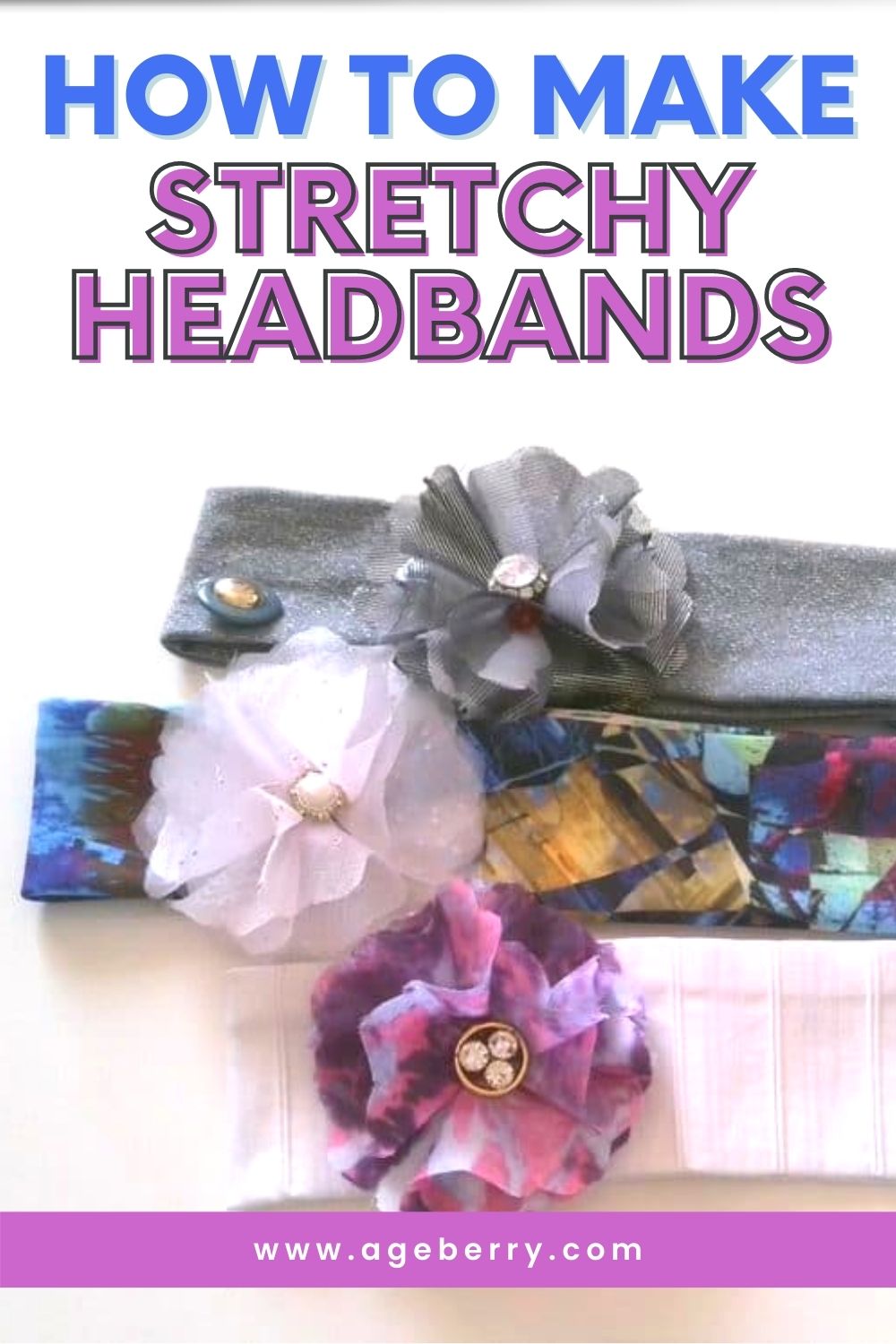 how to make stretchy headband