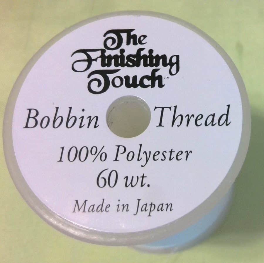 Finishing Touch Black Bobbin Thread 100% Poly 60wt