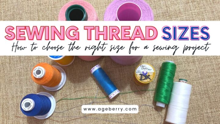 Sewing thread sizes- how to choose the right size for a sewing project