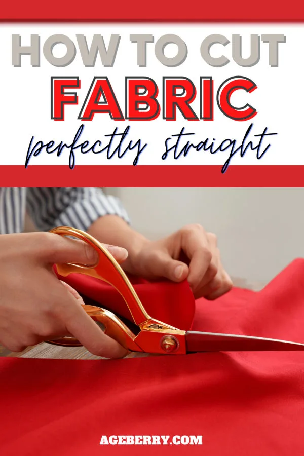 How To Cut Fabric Straight