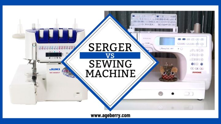 serger vs sewing machine