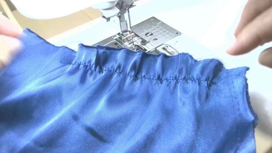 sewing with elastic thread