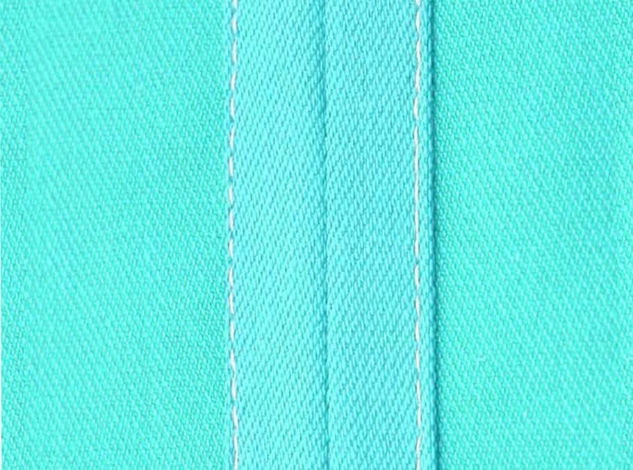 Using facing to sew a curved hem