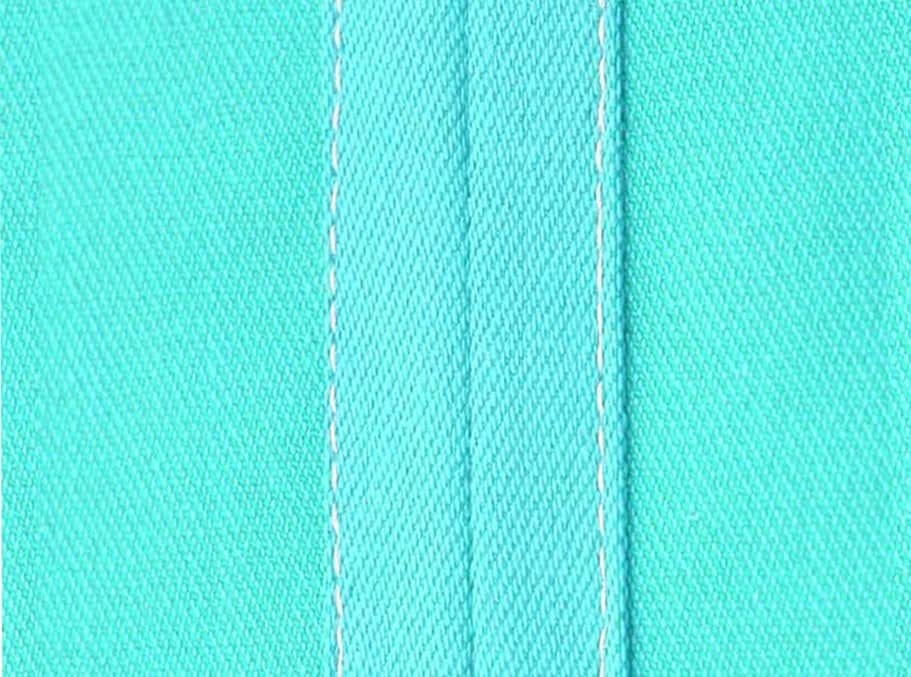 Using facing to sew a curved hem