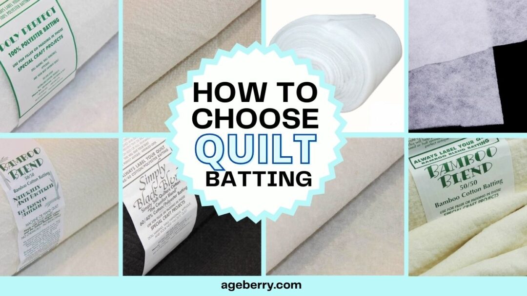 Best quilt batting, types of batting and how to choose batting for a