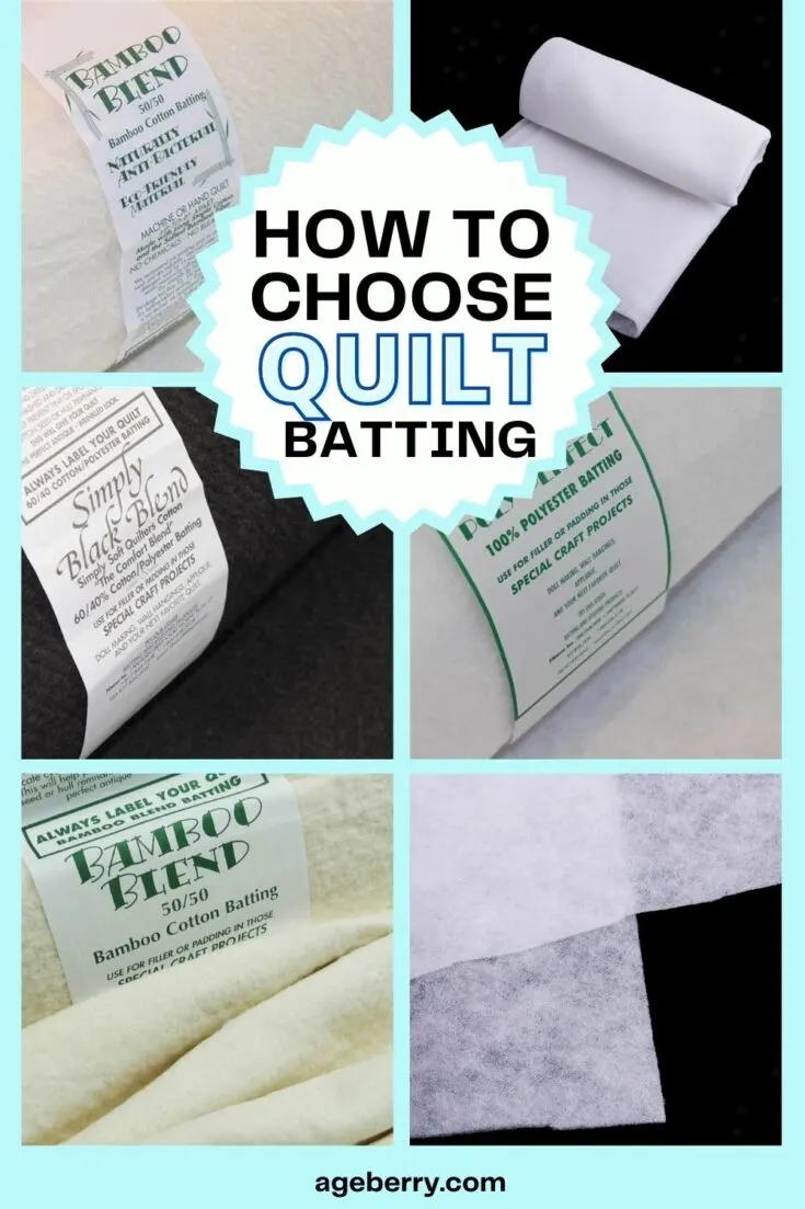 Best quilt batting, types of batting for quilting, and how to choose