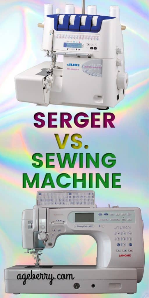 Serger vs. sewing machine