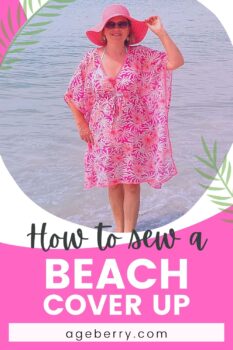 how to sew beach cover up