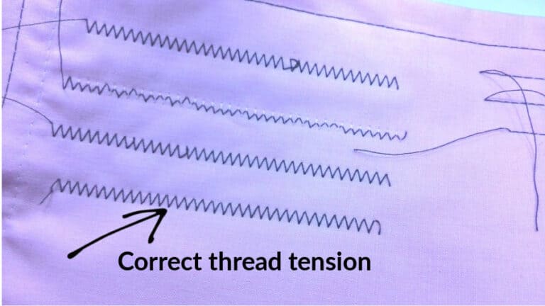 Sewing Machine Tension Adjustment