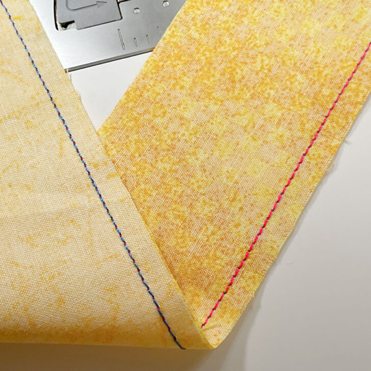 correct tension on quilting cotton fabric