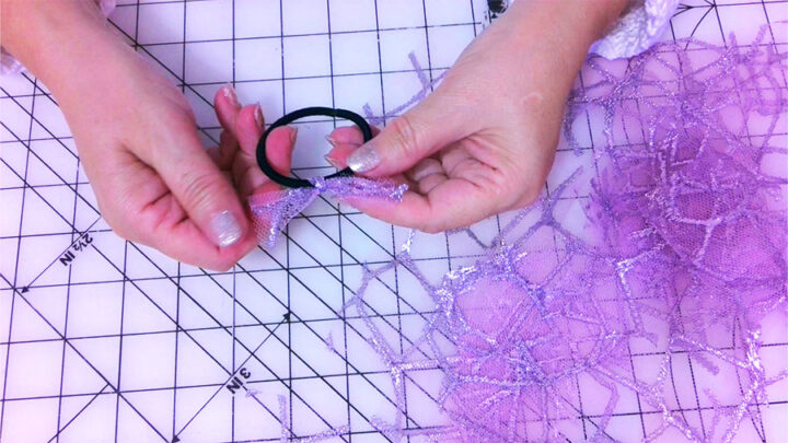 making no sew scrunchie