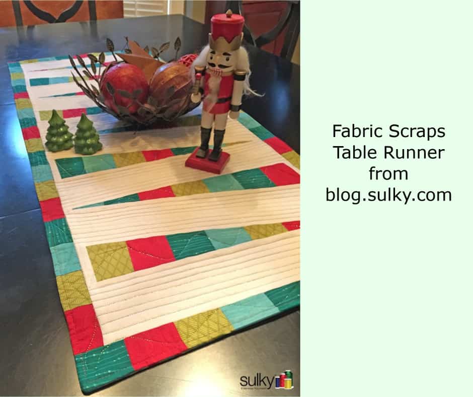 Christmas table runner to sew