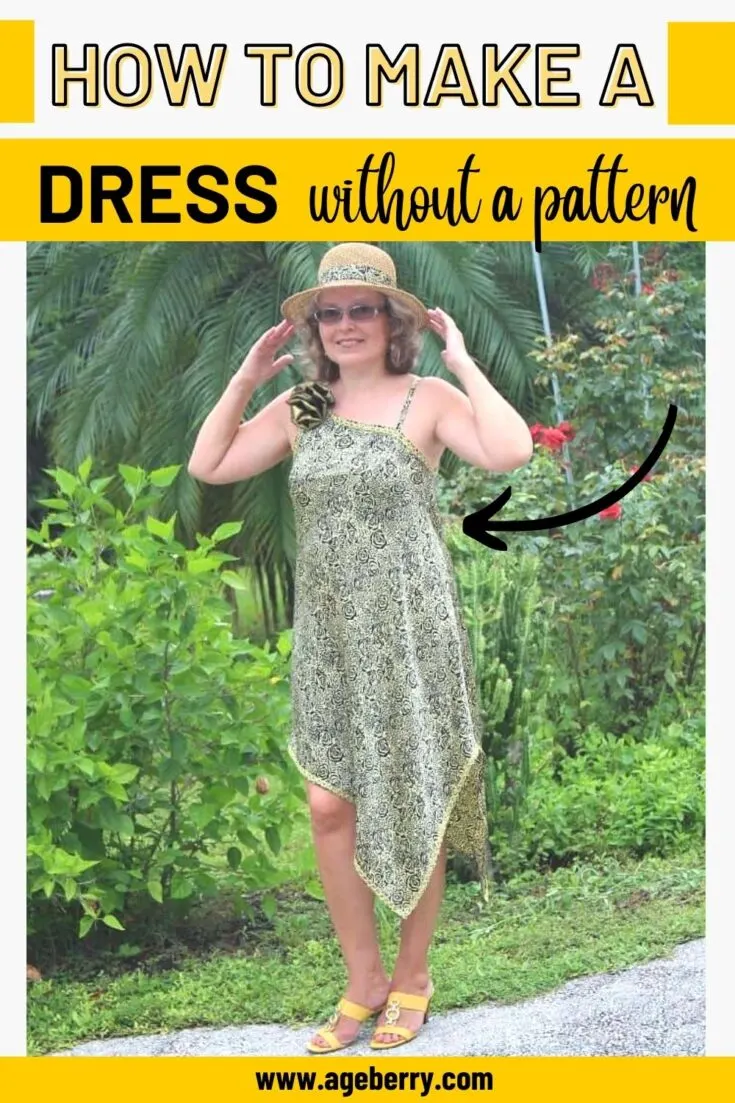 How to make a dress without a pattern