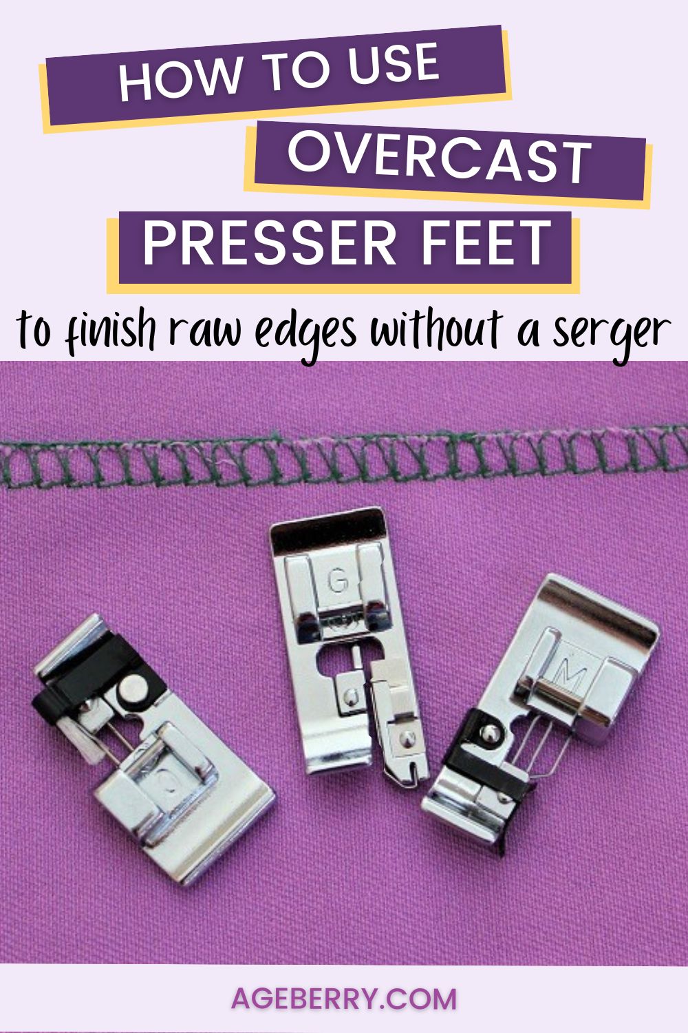 Presser Foot Pressure Adjustment - The Sewing Directory