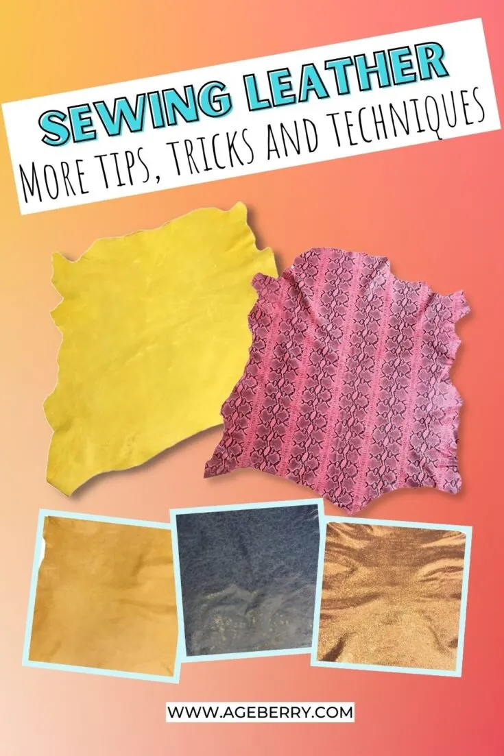 10 Tips for Sewing Leather