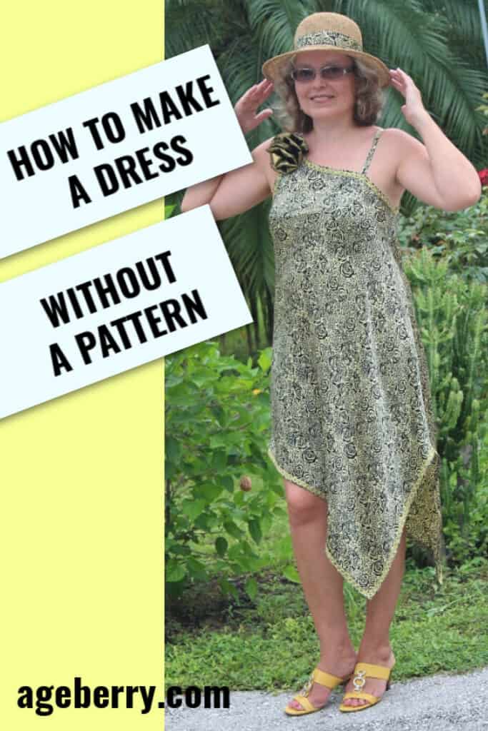 how to make a dress without a pattern