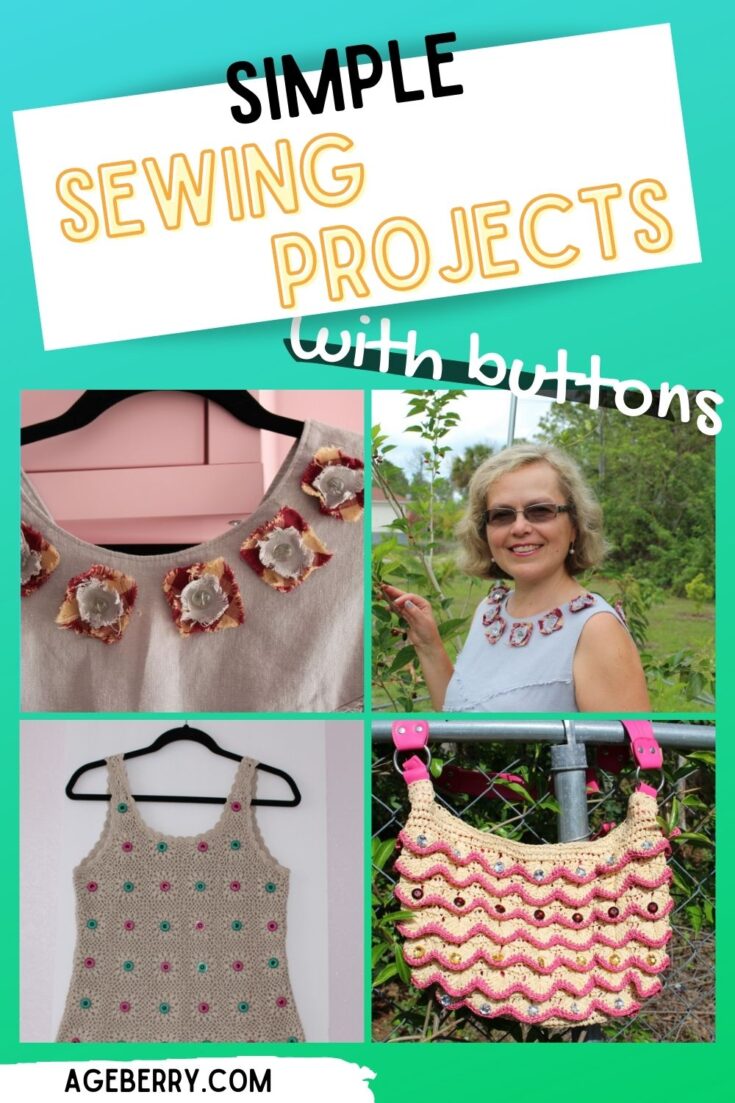  Simple sewing projects with buttons