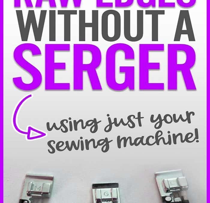 How to use overcast presser feet for sewing overcasting stitches