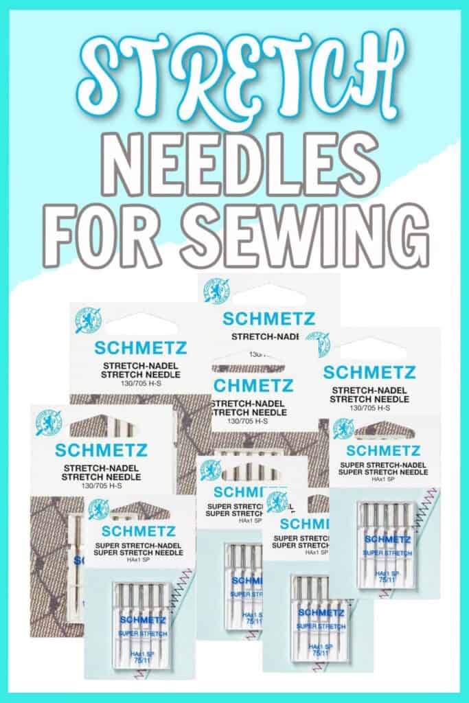 stretch needle for sewing