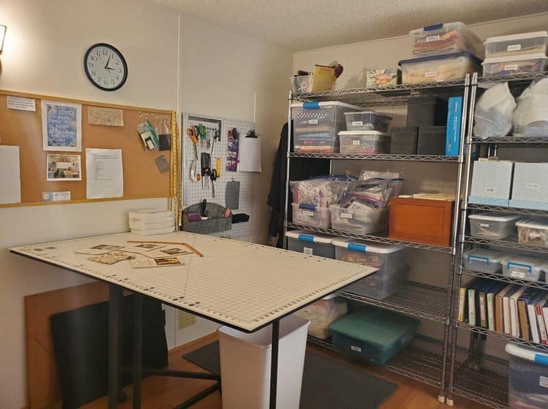 Anatomy of a Small Sewing Space