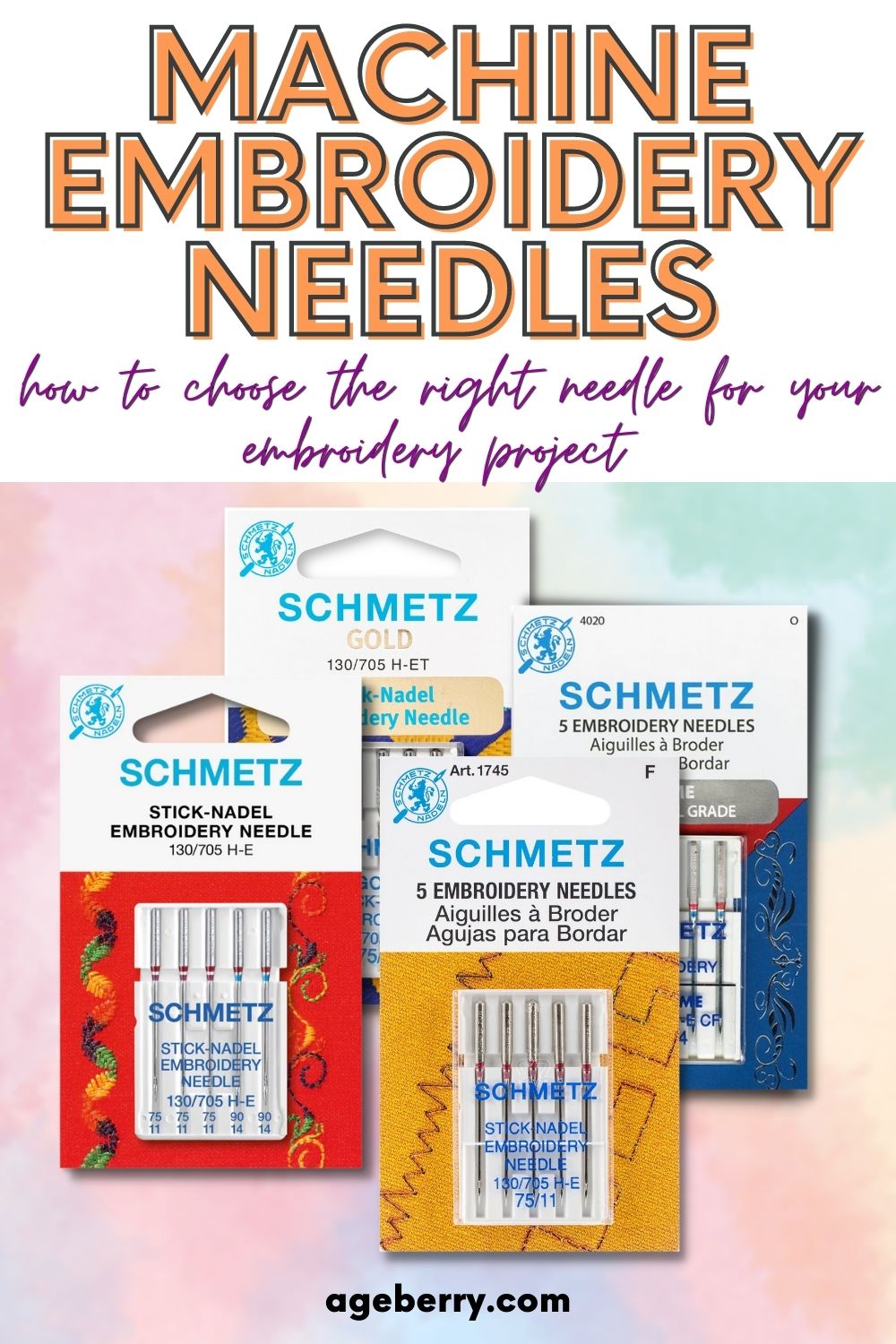 Choosing the Right Needles for Your Machine Embroidery Projects