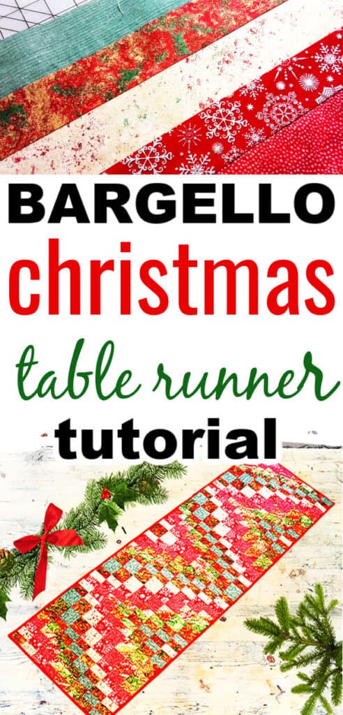 Bargello table runner pattern