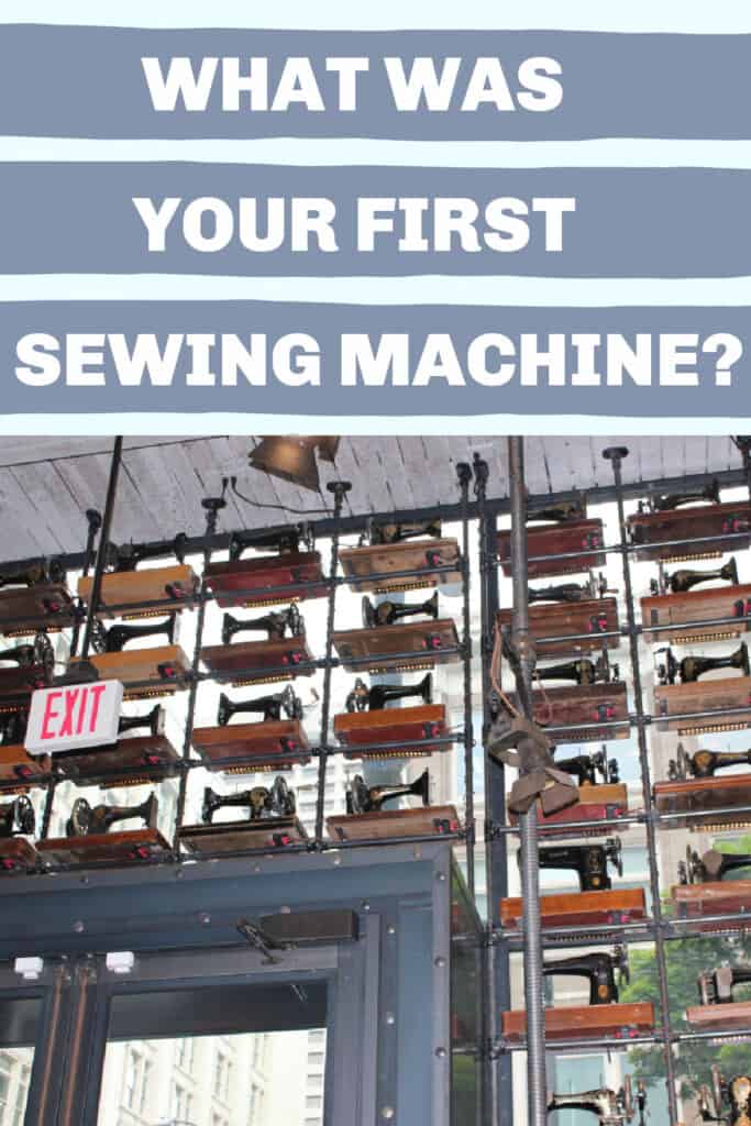 first sewing machine