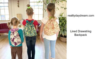 19 DIY Drawstring Backpack Patterns You Can Make