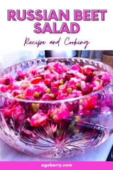 Russian Beet Salad {vinaigrette, Russian vinegret}