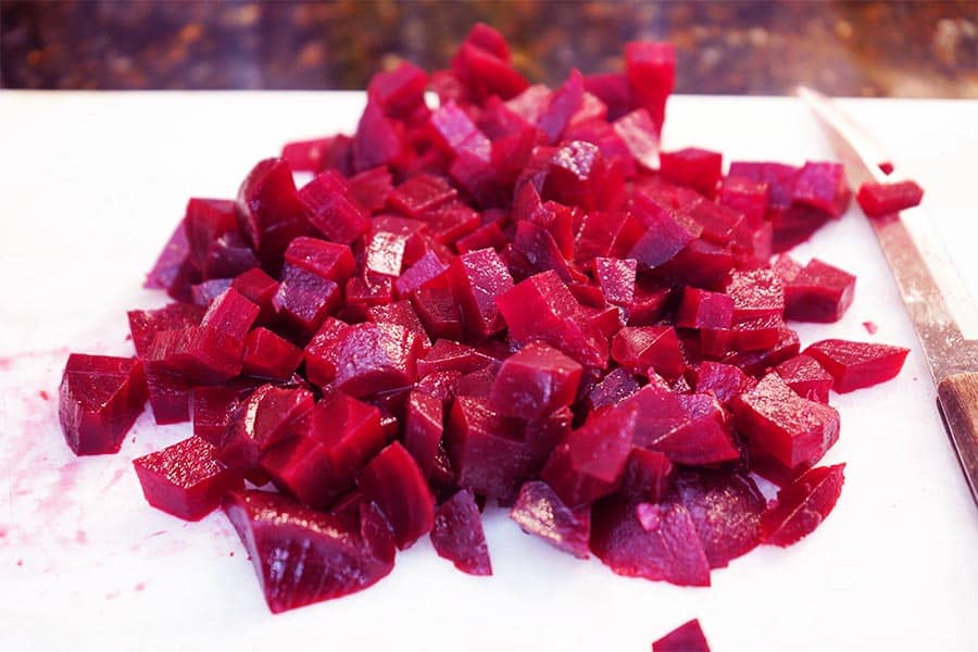 Russian Beet Salad {vinaigrette, Russian vinegret} recipe