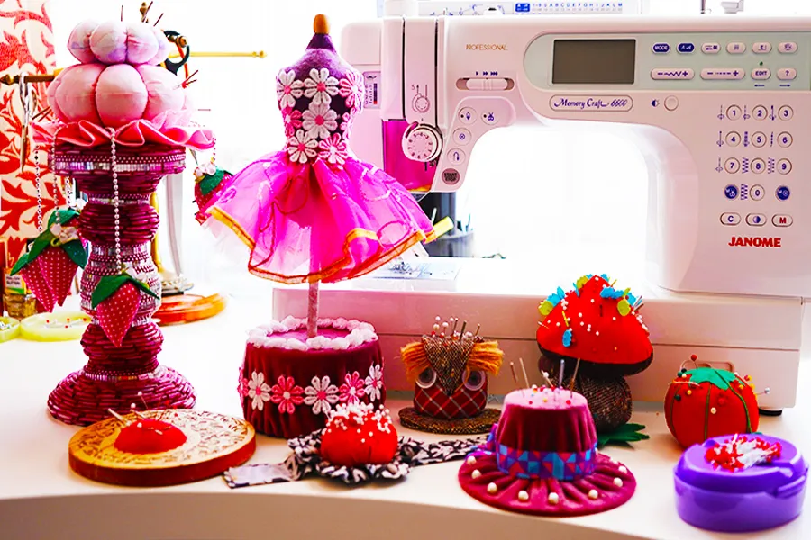 Ice Cream Sandwich Pin Cushion Cute Pin Cushion Sewing