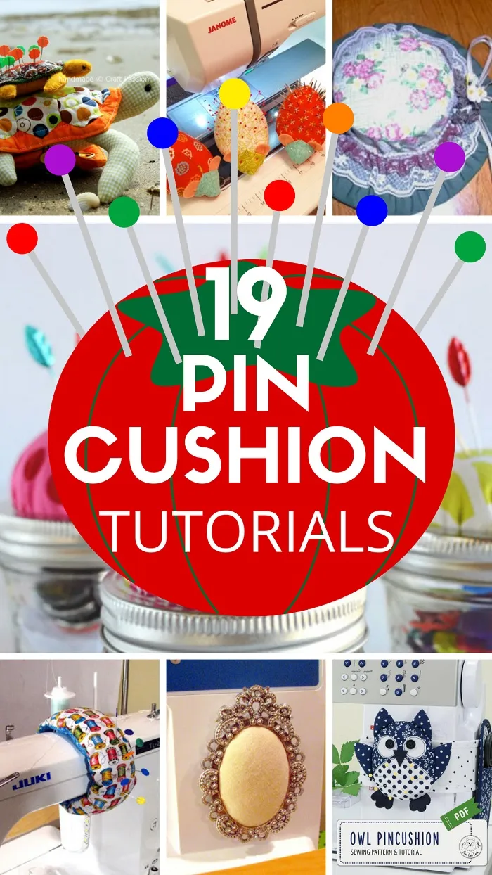 DIY pin cushion ideas and patterns