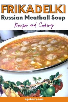 Frikadelki - Russian Meatball Soup Recipe