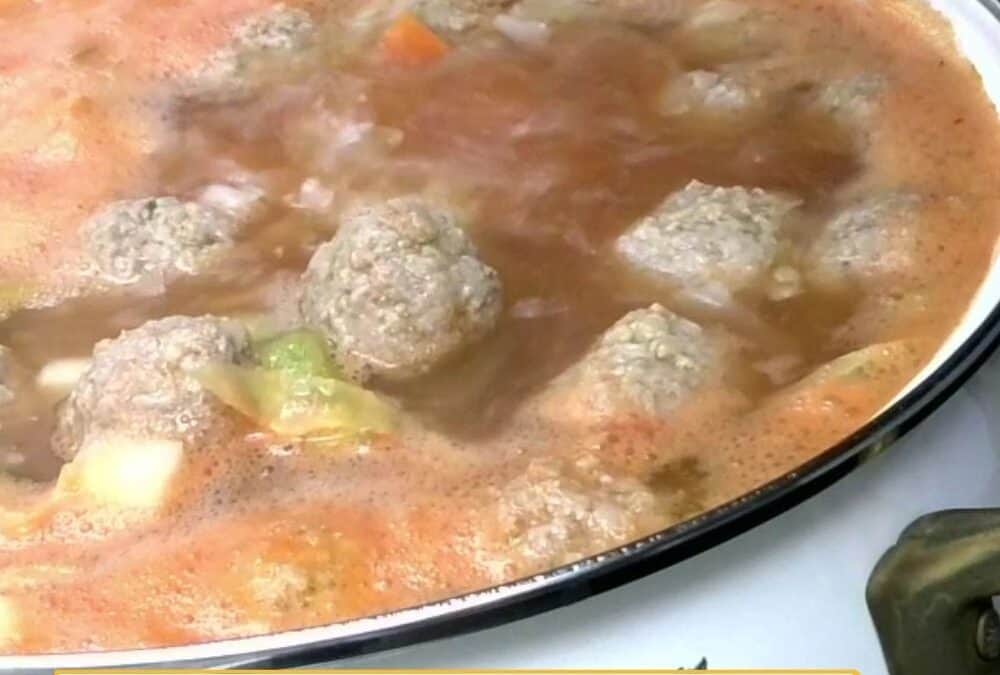 Frikadelki – Russian Meatball Soup Recipe