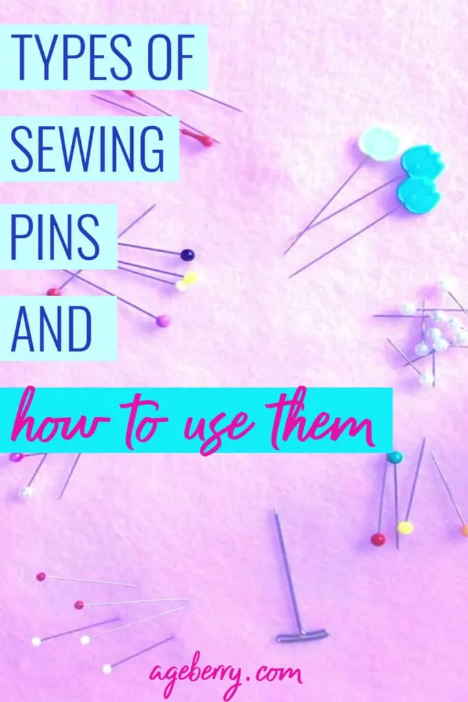 Types of sewing pins