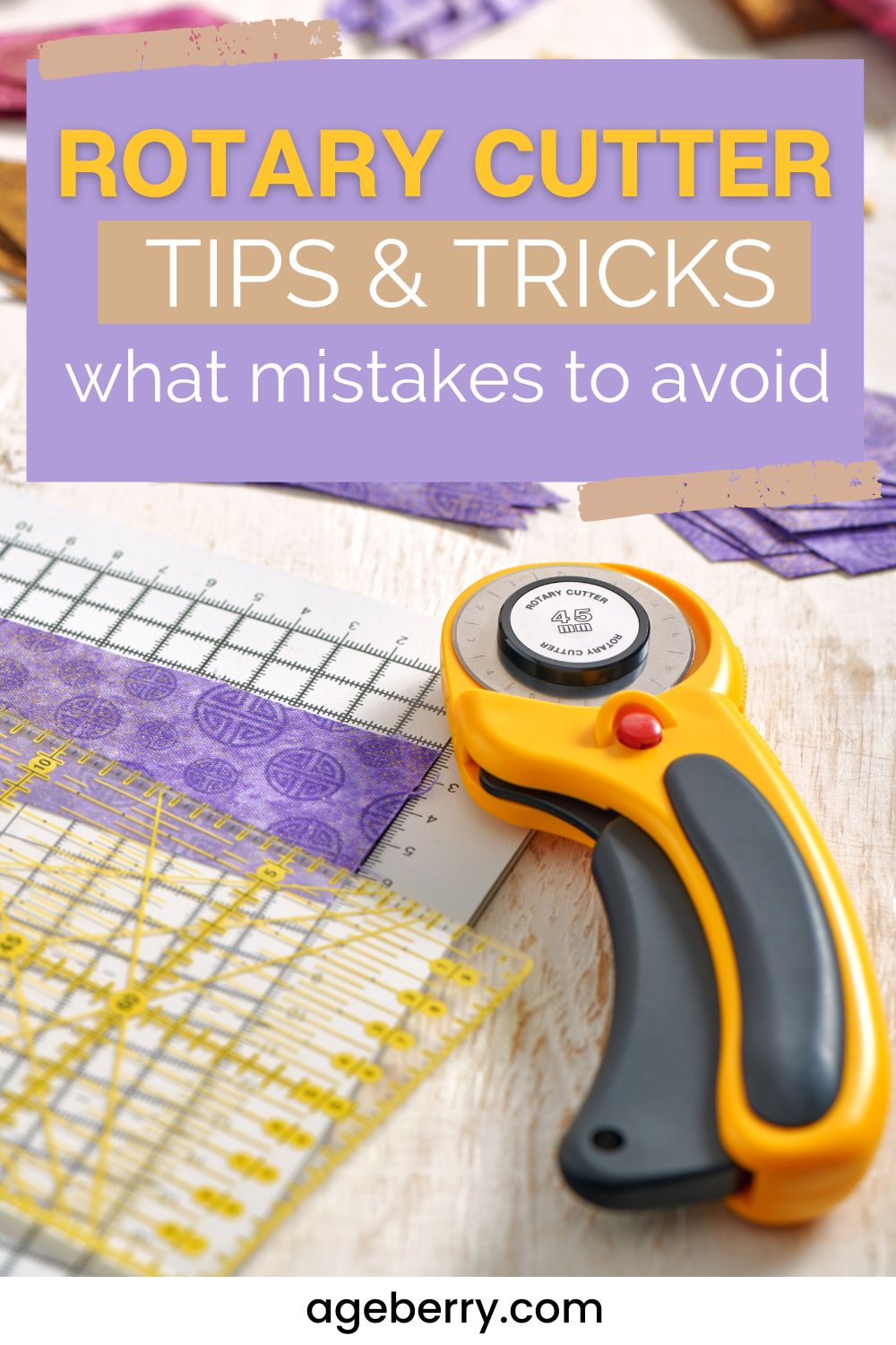 Rotary cutter tips and tricks – what mistakes to avoid