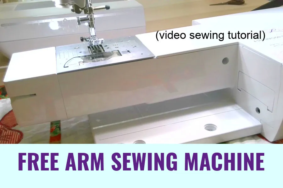 free arm sewing machine