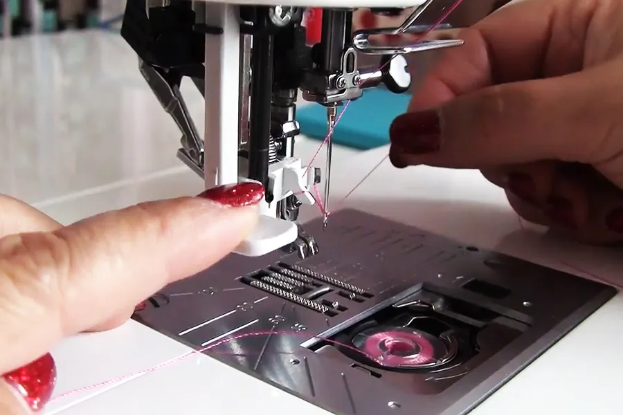 How To Thread A Needle On A Sewing Machine How To Thread A Needle On A Sewing Machine