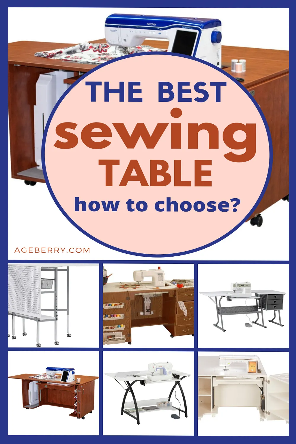 How to choose the best sewing table for your sewing room