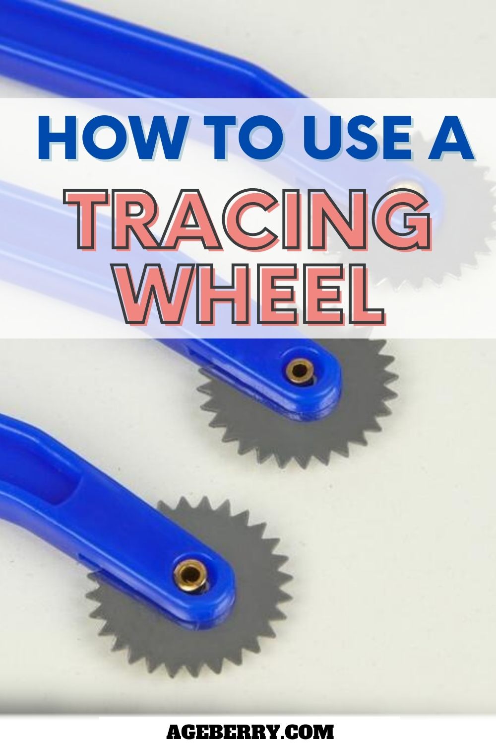 How to use a tracing wheel