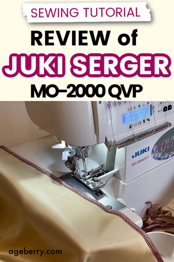 Review of Juki serger MO-2000 QVP