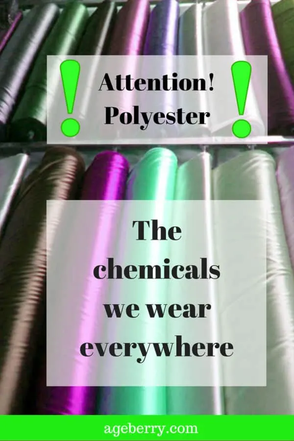 why I don't like polyester fabric for my sewing projects