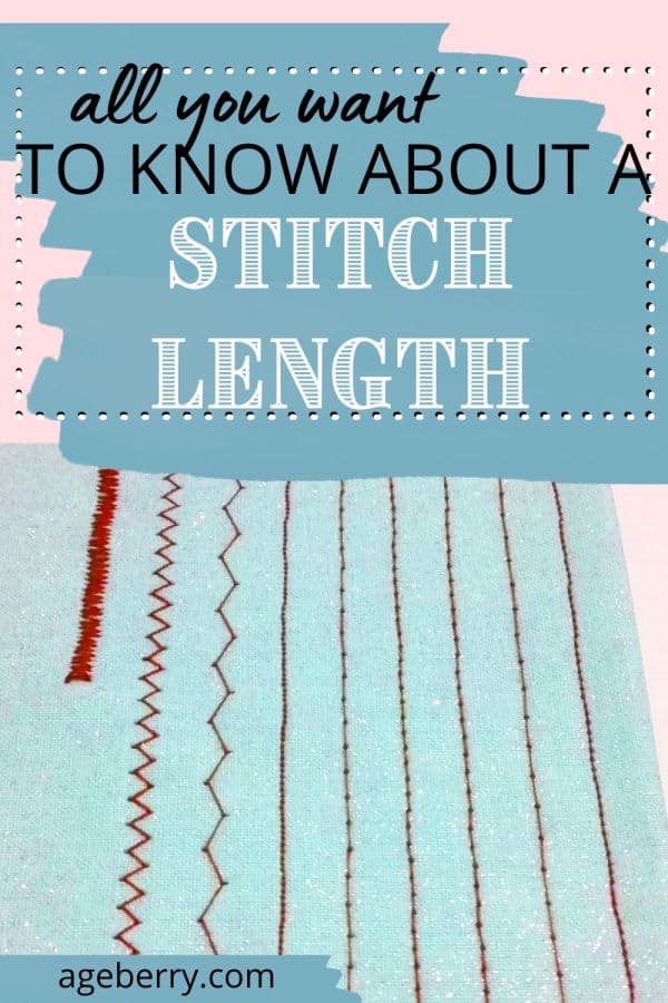 what is the stitch length and how to adjust it for different fabrics
