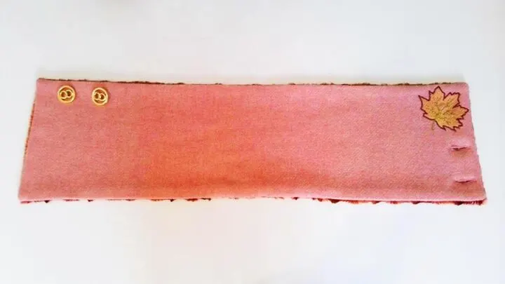 finished scarf