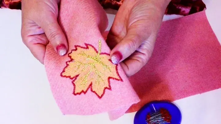 maple leaf machine embroidery free file